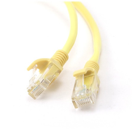 Gembird RJ45 CAT5e UTP M/M adatkábel 2m sárga