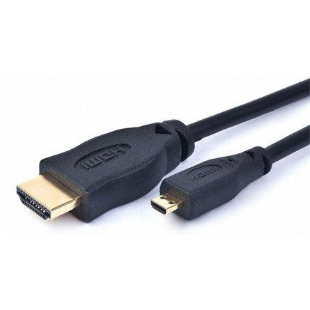 Gembird HDMI 2.0 -> HDMI micro D M/M video jelkábel 3m fekete