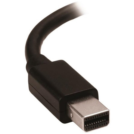 StarTech Mini DisplayPort 1.4 -> HDMI 2.0 M/F adapter 0.15m fekete