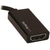 StarTech Mini DisplayPort 1.4 -> HDMI 2.0 M/F adapter 0.15m fekete