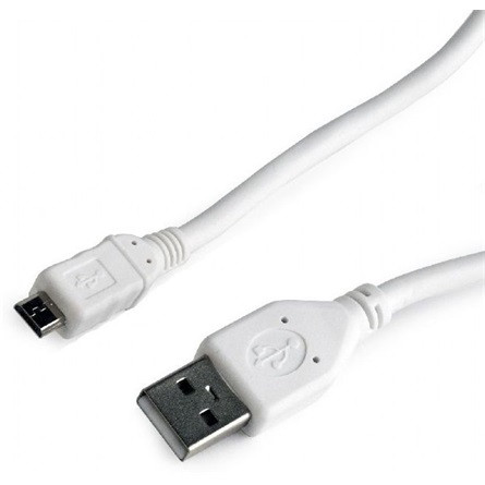 Gembird USB-A 2.0 -> USB-B 2.0 micro M/M adatkábel 3m fehér