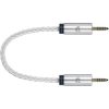 ifi 4.4 to 4.4 Jack 4,4mm M/M adatkábel 0.3m ezüst