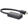 Gembird Mini DisplayPort 1.2 -> HDMI M/F adapter 0.2m fekete