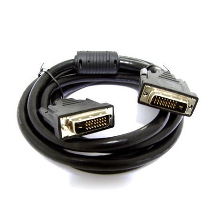 OEM DVI-D M/M video jelkábel 3m dual link fekete