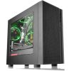 Thermaltake Versa H18 táp nélküli ablakos MT Mini Tower számítógépház fekete