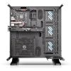 Thermaltake Core P3 Tempered Glass Edition táp nélküli ablakos Mid Tower számítógépház fekete