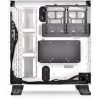 Thermaltake Core P3 Tempered Glass Snow Edition táp nélküli ablakos Mid Tower számítógépház fehér