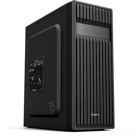 Zalman T6 táp nélküli Mid Tower számítógépház fekete