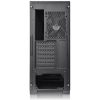 Thermaltake Versa T25 Tempered Glass táp nélküli ablakos Mid Tower számítógépház fekete