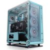 Thermaltake Core P6 TG táp nélküli ablakos MT Mini Tower számítógépház türkiz