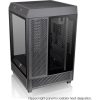 Thermaltake The Tower 500 táp nélküli ablakos Mid Tower számítógépház fekete