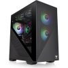 Thermaltake Divider 170 TG táp nélküli ablakos MT Mini Tower számítógépház fekete