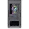 Thermaltake Divider 170 TG táp nélküli ablakos MT Mini Tower számítógépház fekete