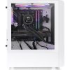 Thermaltake S200 TG ARGB Snow táp nélküli ablakos Mid Tower számítógépház fehér