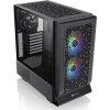 Thermaltake Ceres 330 TG ARGB táp nélküli ablakos Mid Tower számítógépház fekete