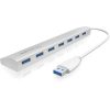 Raidsonic ICY BOX IB-AC6701 7 portos USB3.0 hub táppal