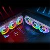 Thermaltake SWAFAN EX12 RGB TT Premium Edition (3-Fan Pack) rendszerhűtő ventilátor kit fehér