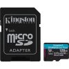 Kingston 128GB Canvas Go! Plus Class10 UHS-I U3 V30 A2 microSDXC memóriakártya