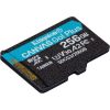 Kingston 256GB Canvas Go! Plus Class10 UHS-I U3 V30 A2 microSDXC memóriakártya Single Pack