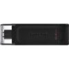 Kingston 64GB DataTraveler 70 USB-C pendrive fekete