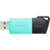 Kingston 256GB DataTraveler Exodia M USB 3.2 Gen 1 pendrive fekete-ciánkék