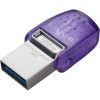 Kingston 128GB DataTraveler microDuo 3C USB 3.2 Gen 1 / USB-C pendrive lila