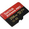 Sandisk 256GB Extreme Pro UHS-1 Class10 U3 V30 A2 microSDXC memóriakártya