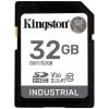 Kingston 32GB Industrial -40C to 85C UHS-1 Class10 U3 V30 A1 SDXC memóriakártya