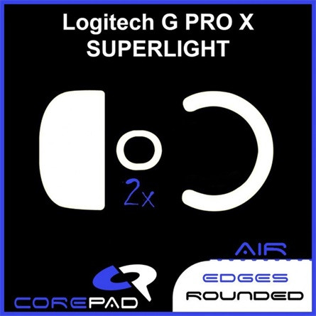 Corepad Skatez AIR 601 Logitech G PRO X SUPERLIGHT Wireless gaming egértalp