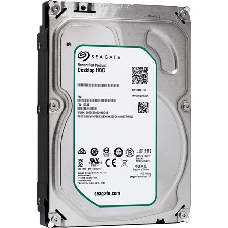 Seagate BarraCuda 2TB 7200rpm 256MB SATA3 3,5" HDD Recertified!