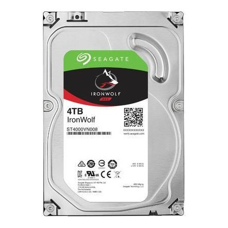 Seagate IronWolf 4TB 5400rpm 256MB SATA3 3,5" HDD