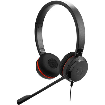 Jabra EVOLVE 30 II Stereo (Microsoft Teams) fejhallgató headset fekete