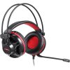 Motospeed H11 gaming fejhallgató headset fekete-piros