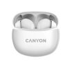 Canyon TWS-5 True Wireless vízálló fülhallgató headset fehér