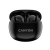 Canyon TWS-5 True Wireless vízálló fülhallgató headset fekete