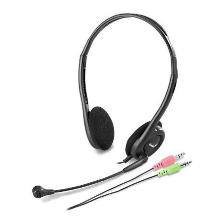 Genius HS-200C stereo headset fekete