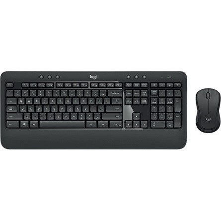 Logitech MK540 vezeték nélküli cseppálló magyar billentyűzet + egér fekete