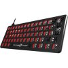 Pulsar PCMK HOTSWAP TKL 60% ISO USB gaming mechanikus billentyűzet barebone fekete