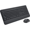 Logitech Signature MK650 Combo for Business Bluetooth / vezeték nélküli magyar membrán billentyűzet + egér szürke