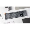 Keychron K5 Max Bluetooth / vezeték nélküli / USB magyar Gateron low-profile MX 2.0 Mechanical Brown mechanikus billenty