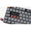 Keychron K5 Max Bluetooth / vezeték nélküli / USB magyar Gateron low-profile MX 2.0 Mechanical Brown mechanikus billenty