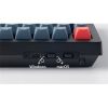 Keychron V6 Max Bluetooth / vezeték nélküli / USB magyar Gateron Jupiter Red mechanikus billentyűzet fekete