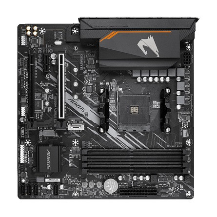 Gigabyte B550M AORUS ELITE desktop alaplap microATX