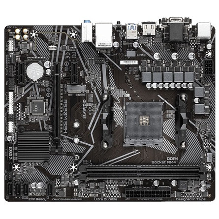 Gigabyte A520M S2H desktop alaplap microATX