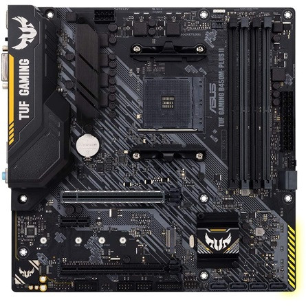 Asus TUF GAMING B450M-PLUS II desktop alaplap microATX