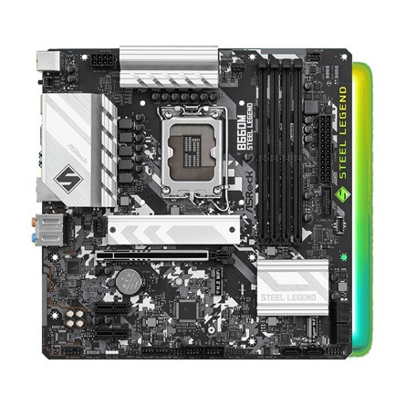 Asrock B660M STEEL LEGEND desktop alaplap microATX