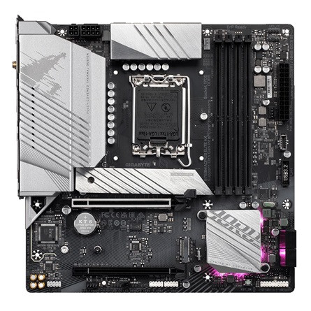 Gigabyte B760M AORUS ELITE AX desktop alaplap microATX