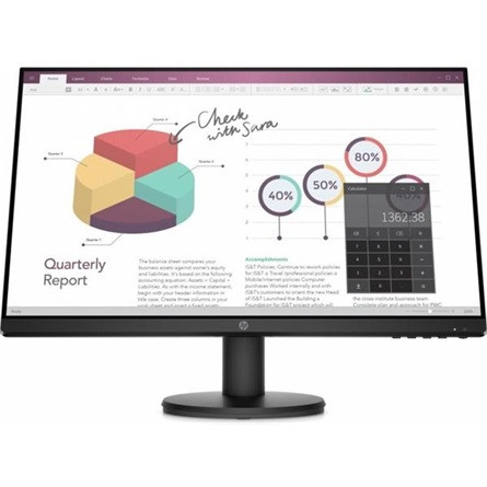 HP P24v G4 23.8" IPS LED monitor fekete