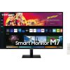 Samsung M7 S32BM700UP 32" VA LED smart monitor fekete