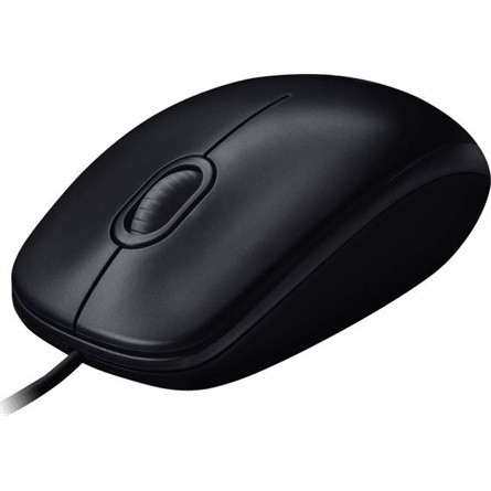 Logitech M100 optikai USB egér fekete